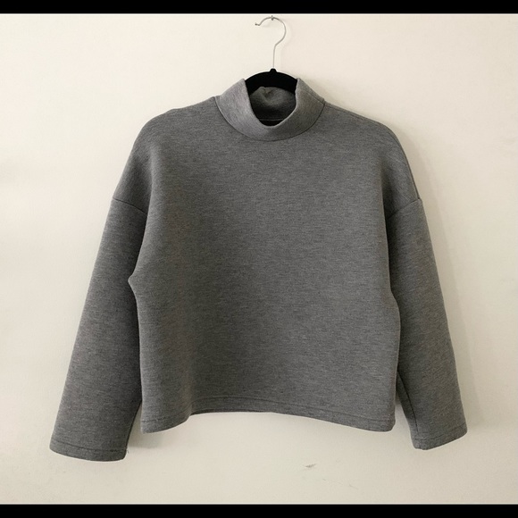 LEZE The Label Grey Maya Turtleneck Xs - Picture 5 of 6
